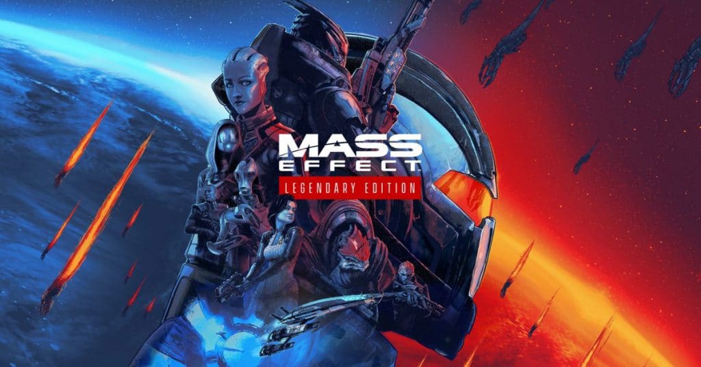 Mass Effect Legendary Edition key art.
