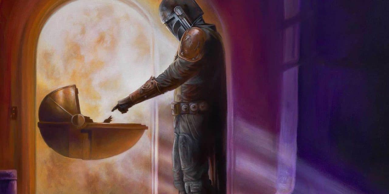 The Mandalorian: Turning Point Wrapped Canvas Available Now At Art Of Entertainment