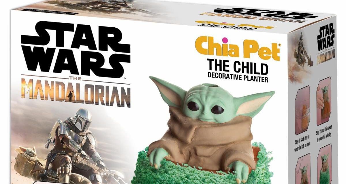 The Mandalorian:  Three New Chia Pet The Child Items Coming Soon