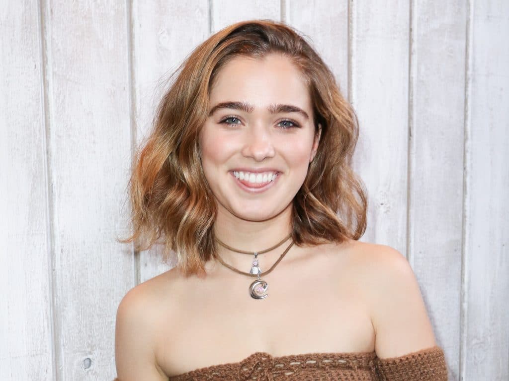Haley Lu Richardson, who might have bowed out of being Barbara Gordon.