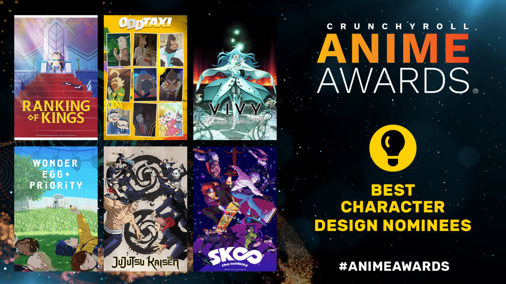 Crunchyroll Anime Awards: Best Character Design Nominees