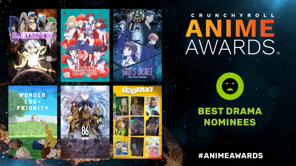 Crunchyroll Anime Awards: Best Drama Nominees