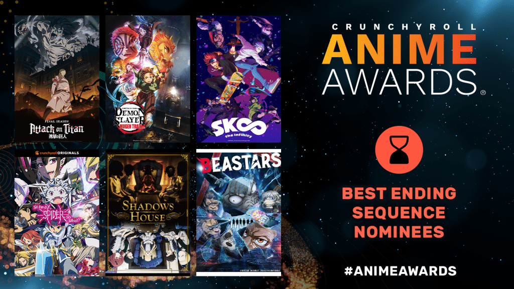 Crunchyroll Anime Awards: Best Ending Sequence Nominees