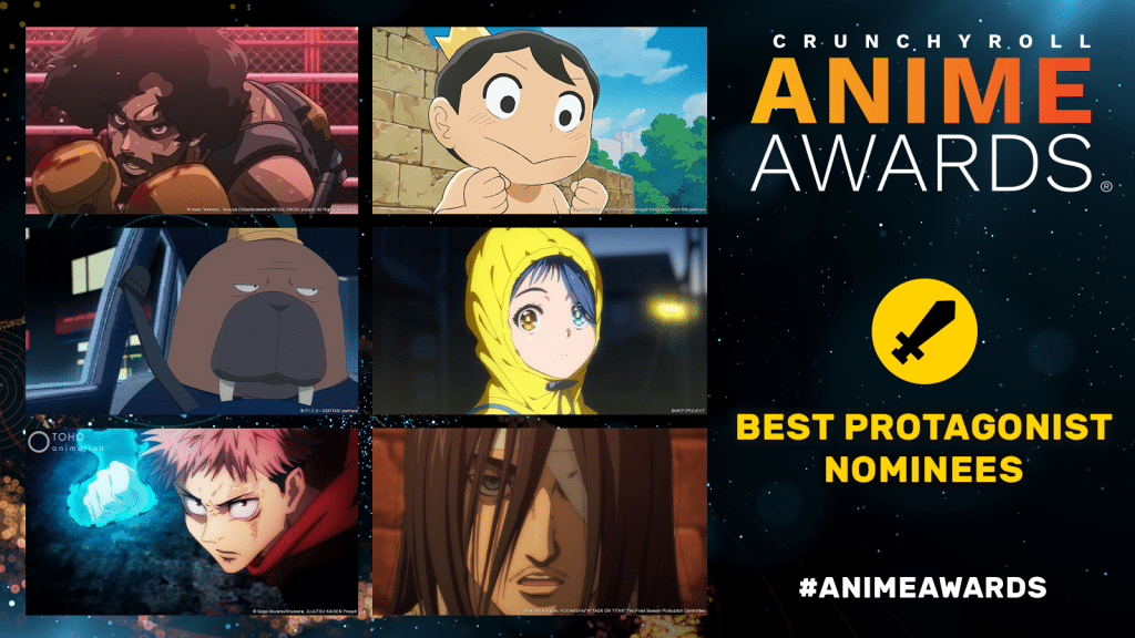 Crunchyroll Anime Awards: Best Protagonist Nominees