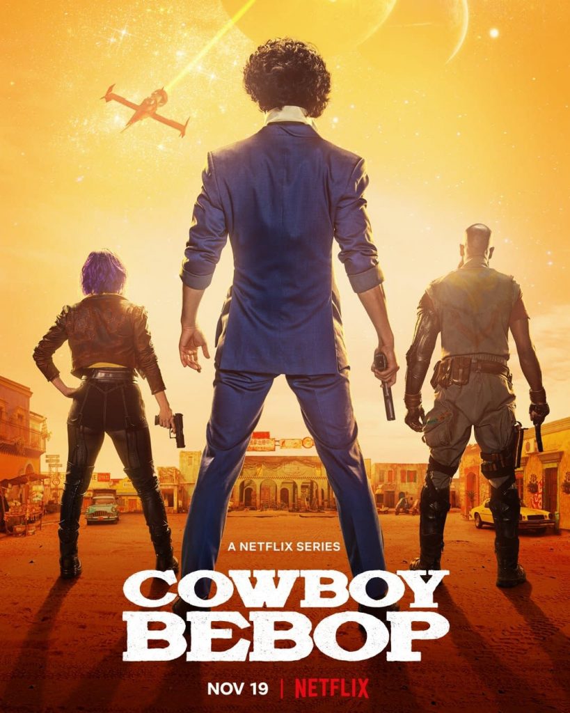 Netflix's "Cowboy Bebop" key art.