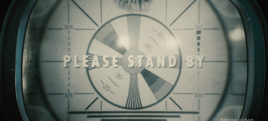 "Fallout" TV adaptation teaser screenshot.