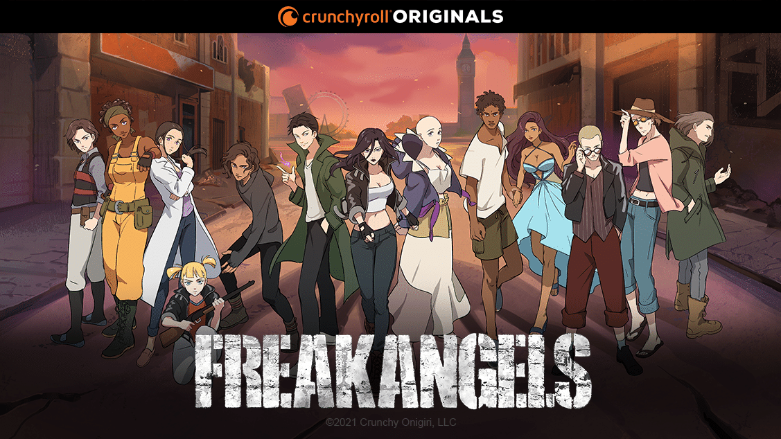 Crunchyroll Builds Up Hype For FreakAngels With Exclusive Clip And Voice Cast