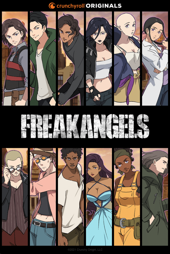"FreakAngels" key art.