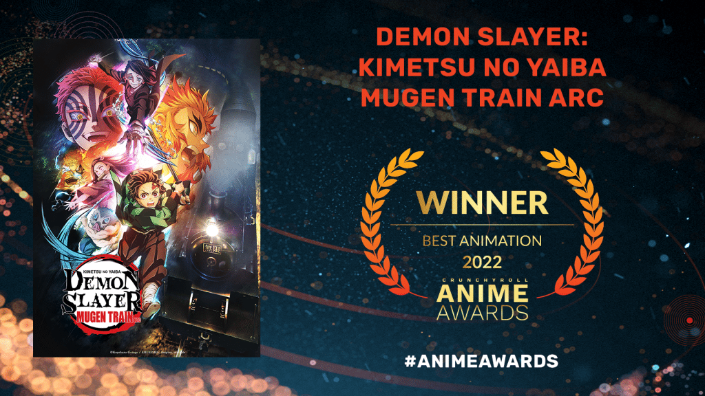 Best Animation - Demon Slayer: Kimetsu no Yaiba Mugen Train Arc