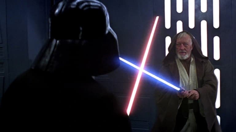 Obi-Wan Kenobi; Darth Vader; Star Wars; A new Hope