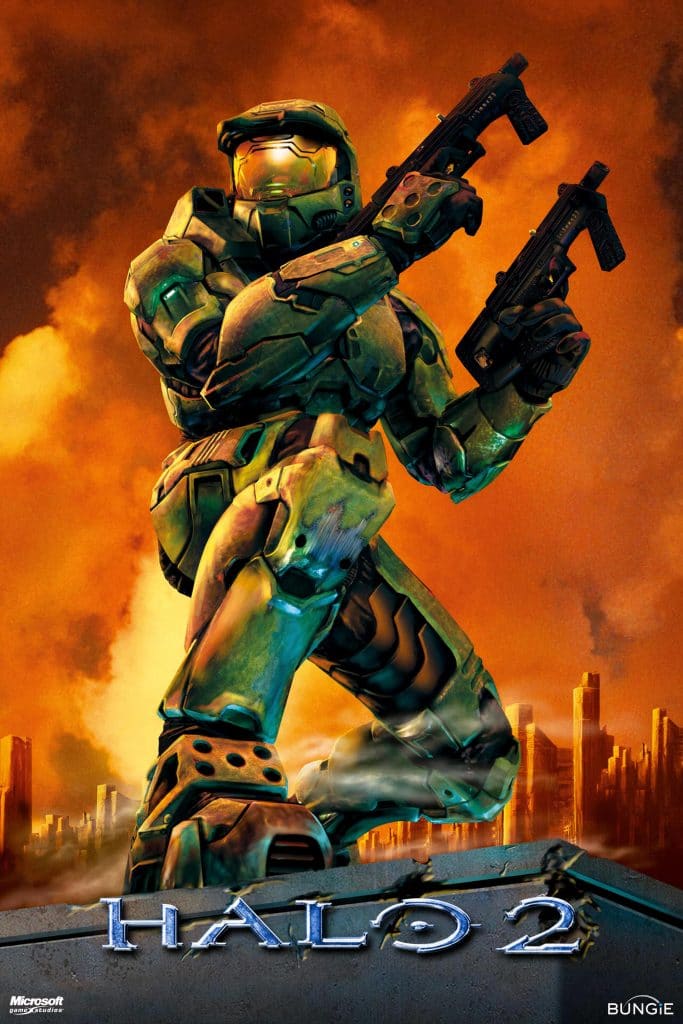 "Halo 2" box art.