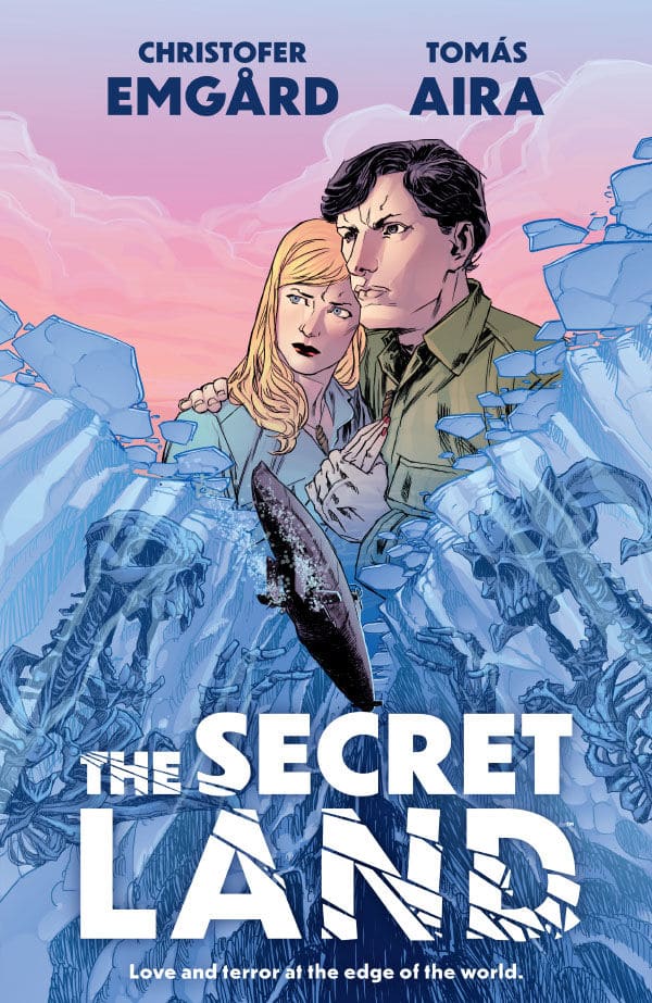 "The Secret Land" graphic novel cover art.