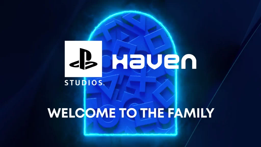 PlayStation Studios x Haven Studios merger image.