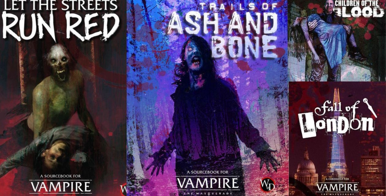 Vampire: The Masquerade – Four New Books Coming Soon