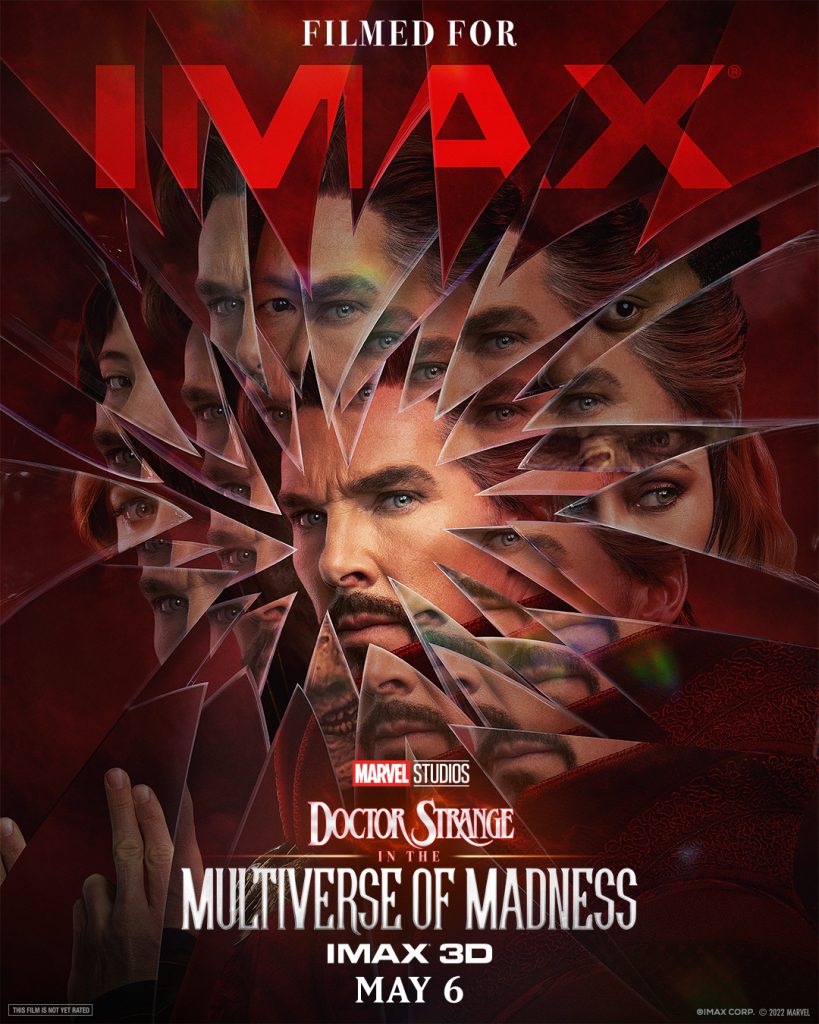 "Doctor Strange in the Multiverse of Madness" IMAX 3D poster.