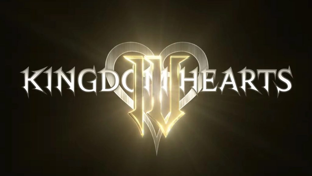 "Kingdom Hearts 4" logo.