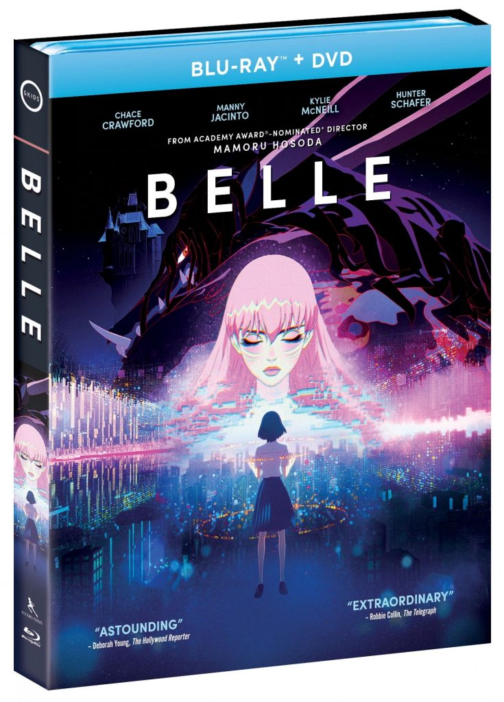 "Belle" Blu-ray + DVD combo set 3D image.