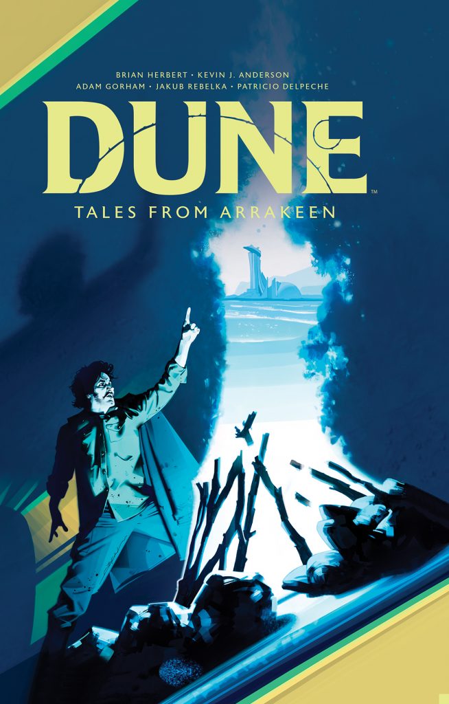"Dune: Tales From Arrakeen" cover art by Jeff Dekal.