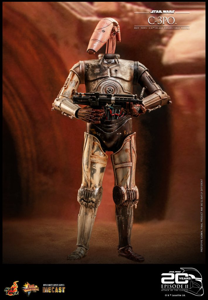  Star Wars Episode II: Attack of the Clones - 1/6th scale C-3PO Collectible Figure 