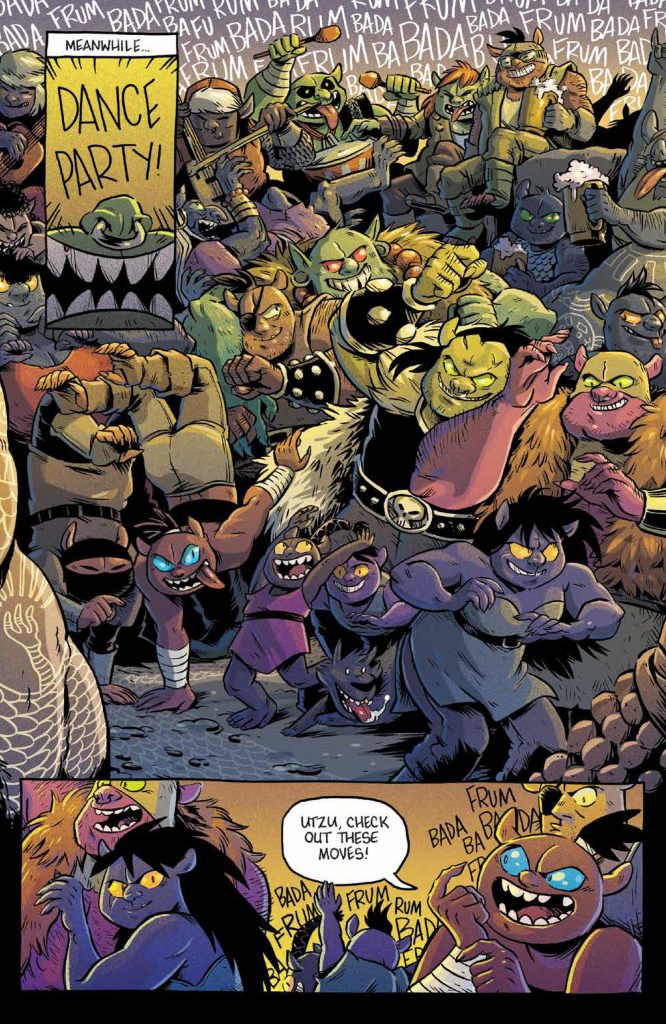 "ORCS!: The Curse #1" preview page 2.