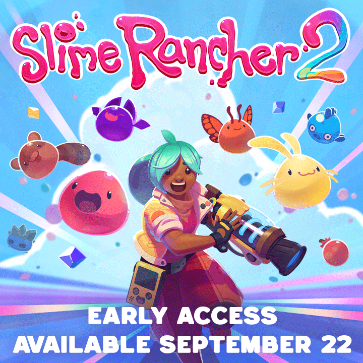 "Slime Rancher 2" Early Access Available September 22 GIF.