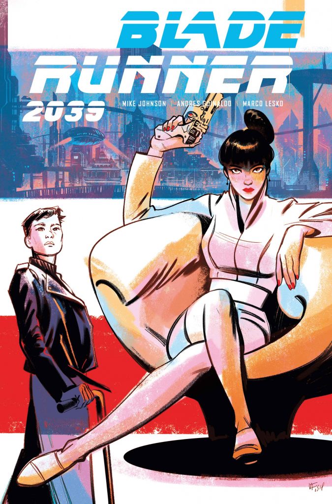 "blade runner 2039" variant cover An art by Veronica Fish.