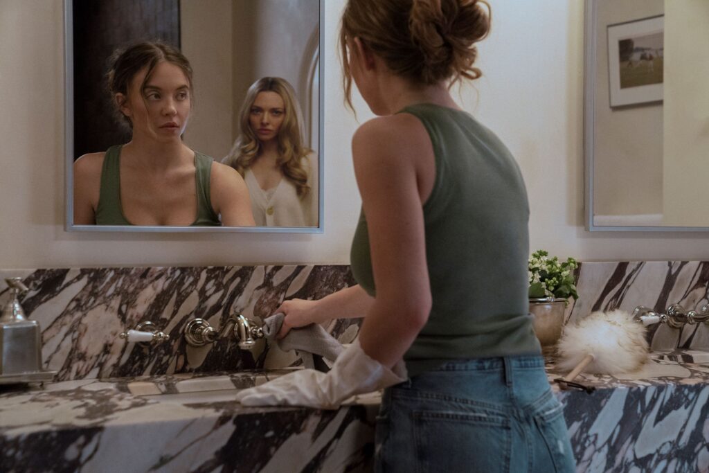 Sydney Sweeney and Amanda Seyfried in 'The Housemaid'