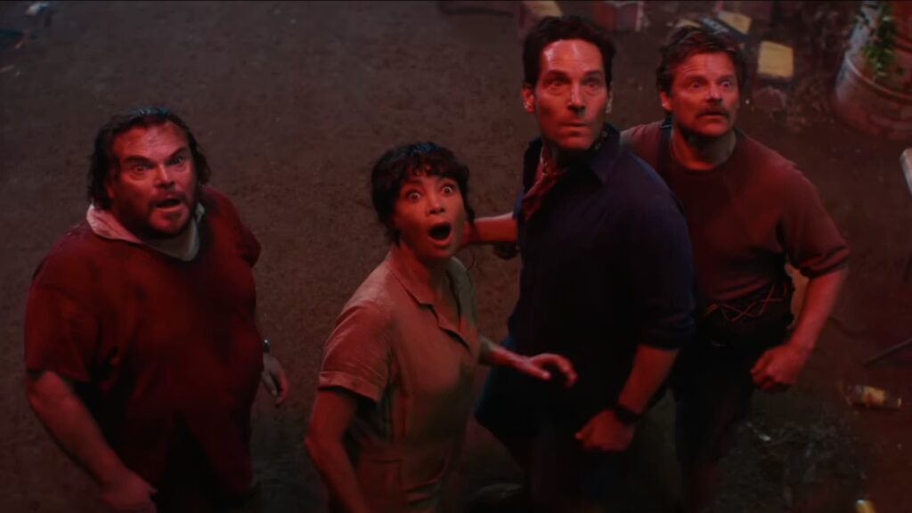 Thandiwe Newton, Paul Rudd, Jack Black, Steve Zahn in Anaconda