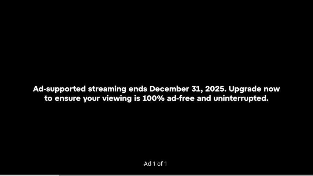 Crunchyroll ad-supported ad screenshot by MangaAlerts