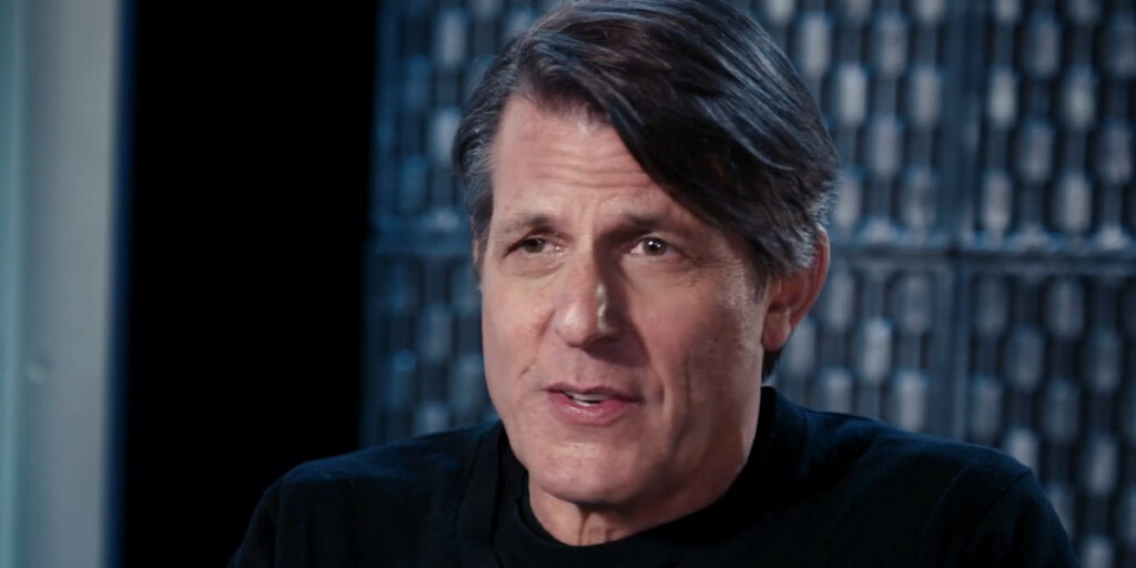 Adam Nimoy sits in conversation in For The Love Of Spock.