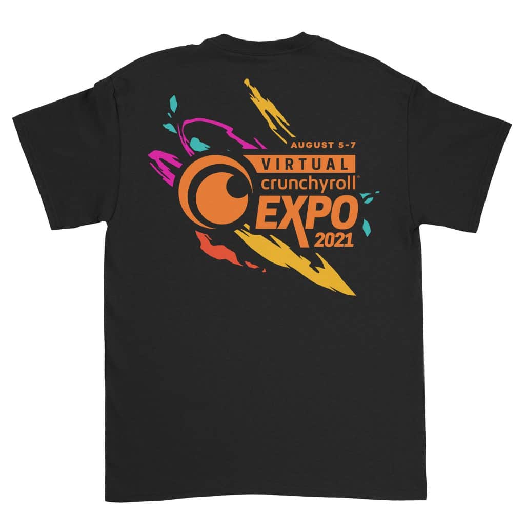Virtual Crunchyroll Expo 2021 T-shirt.