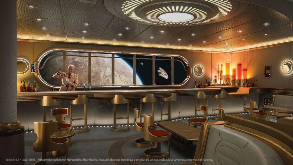 Disney Shares Details About Disney Cruise Line’s Star Wars Hyperspace Lounge