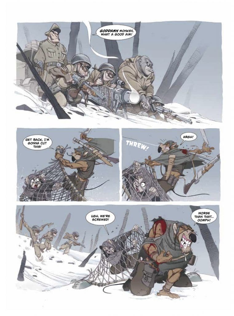 Solo: The Survivors of Chaos 2 sample page 7.