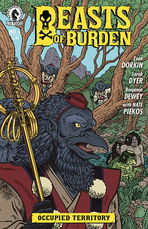 Beasts of Burden: Occupied Territory #4 variant cover.
