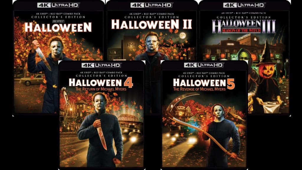 Scream Factory Slashing First Five Halloween Films To 4K Ultra HD