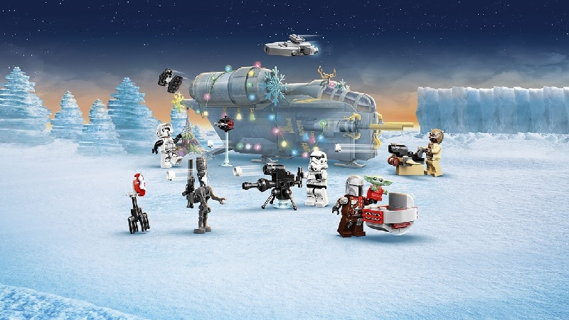 The Mandalorian Meets Christmas In 2021 LEGO Star Wars Advent Calendar