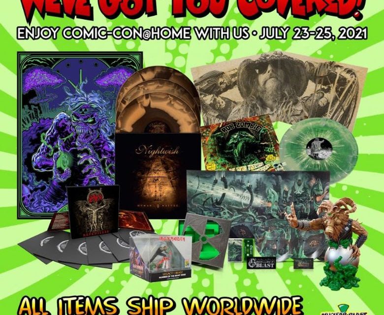 Nuclear Blast Announces Comic-Con Exclusives: Iron Maiden, Rob Zombie, Slayer, & More [SDCC]