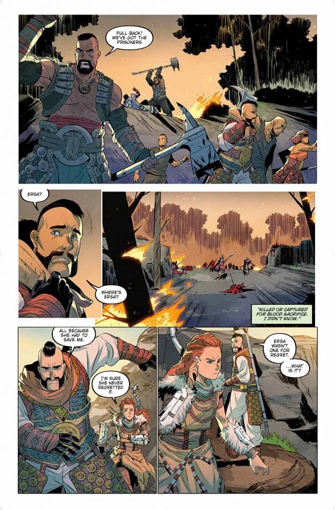 Horizon Zero Dawn: Liberation #1 preview page 3.