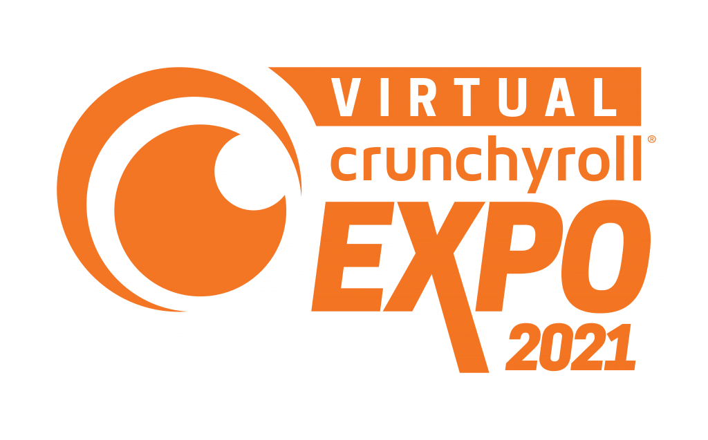 Virtual Crunchyroll Expo 2021 orange logo.