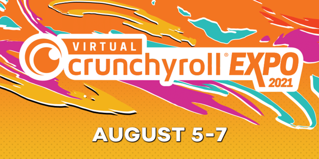 Virtual Crunchyroll Expo 2021 logo and dates: August 5-7.