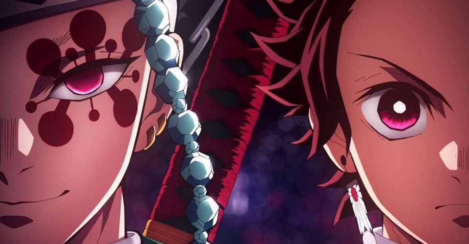 "Demon Slayer: Entertainment District Arc" screenshot featuring the epic tag team duo of Tengen and Tanjiro.
