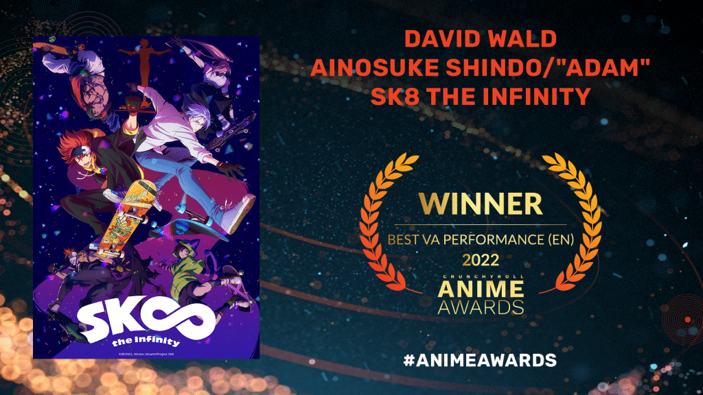 Best VA Performance (English) - David Wald - Ainosuke Shindo/"ADAM" - SK8 The Infinity