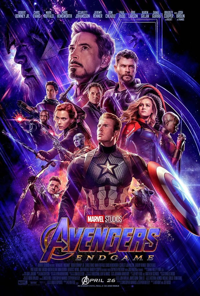 "Avengers: Endgame" theatrical poster.