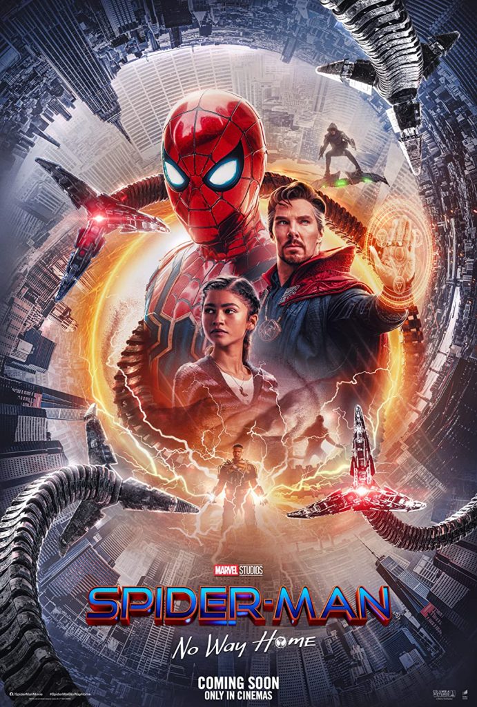 "Spider-Man: No Way Home" theatrical poster.