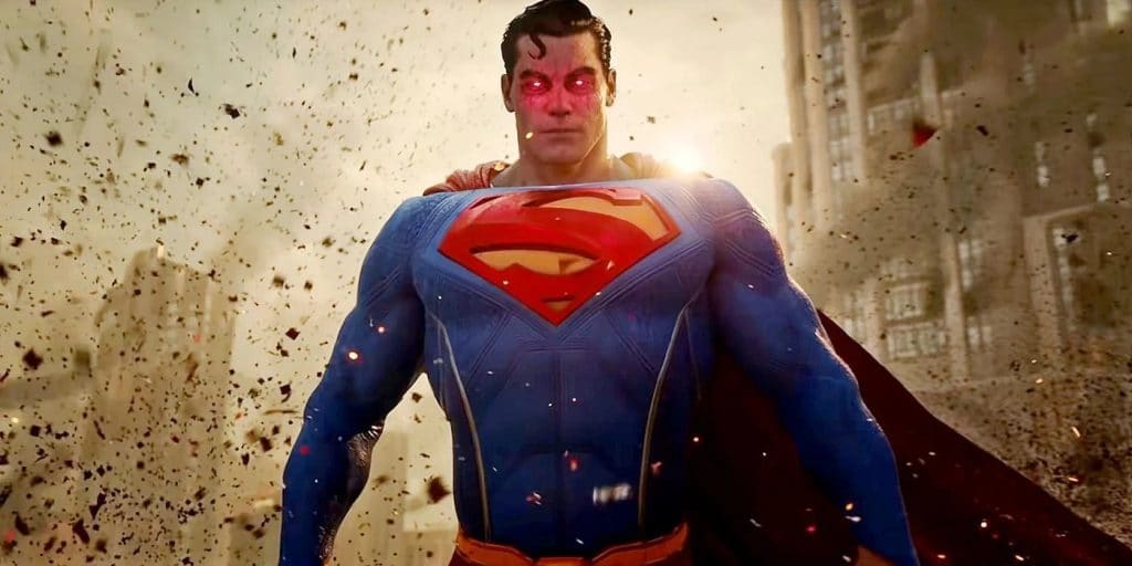 "Suicide Squad: Kill the Justice League" screenshot, showing a not-so-friendly-looking mind-controlled Superman. Welp, we're boned.