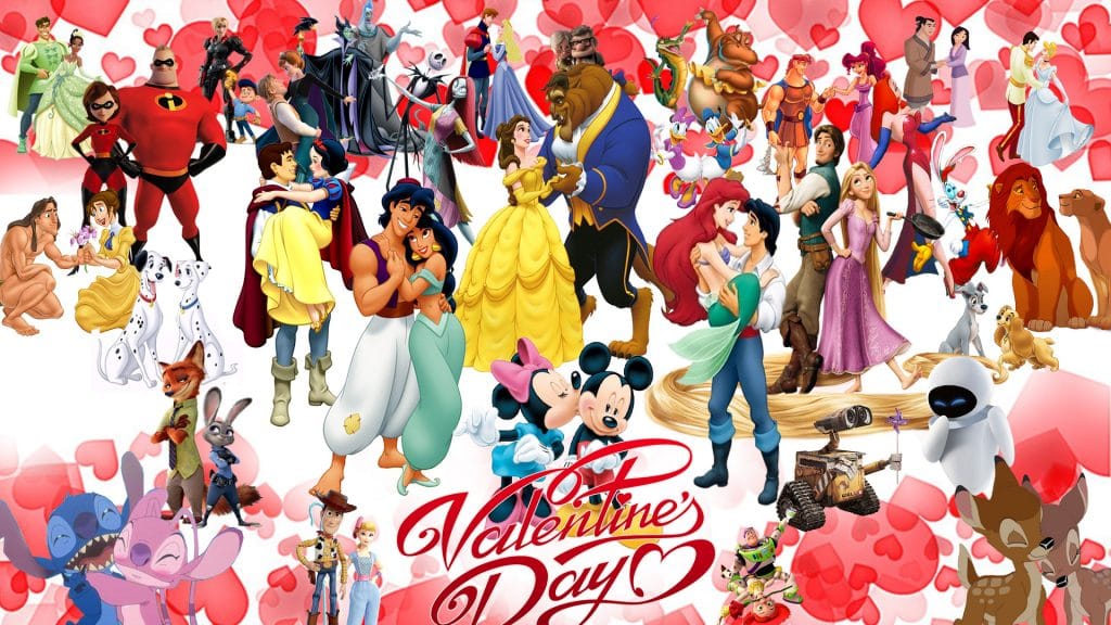 Happy Valentine's day From Disney!