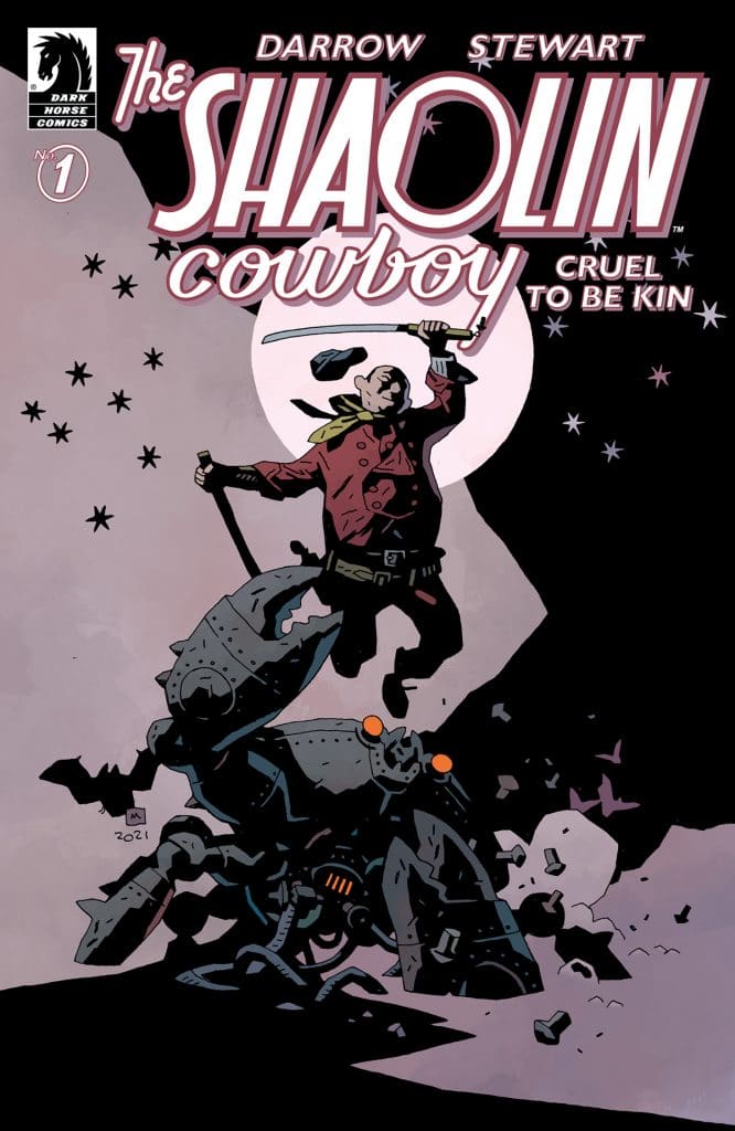 "Shaolin Cowboy: Cruel to Be Kin #1" variant cover A art.