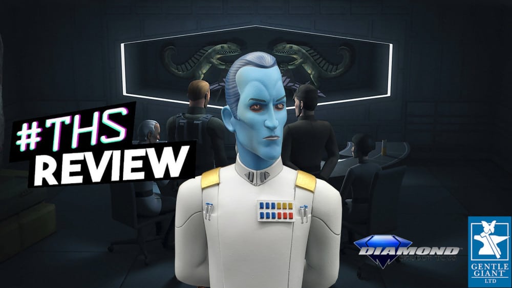 Star Wars Rebels: Grand Admiral Thrawn Animated Mini Bust [Review]