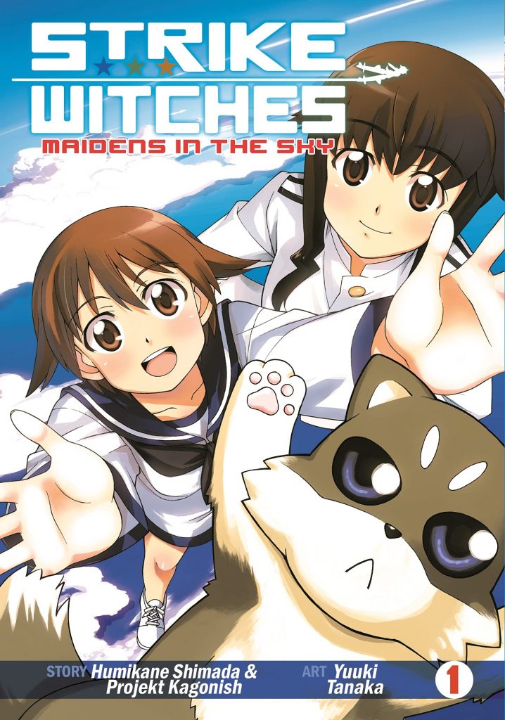 "Strike Witches: Maidens in the Sky Vol. 1" cover art.