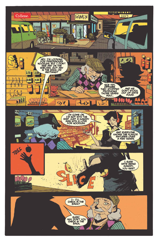 "Cowboy Bebop #3" preview page 2.